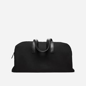 Everlane Twill Weekender Bag Black